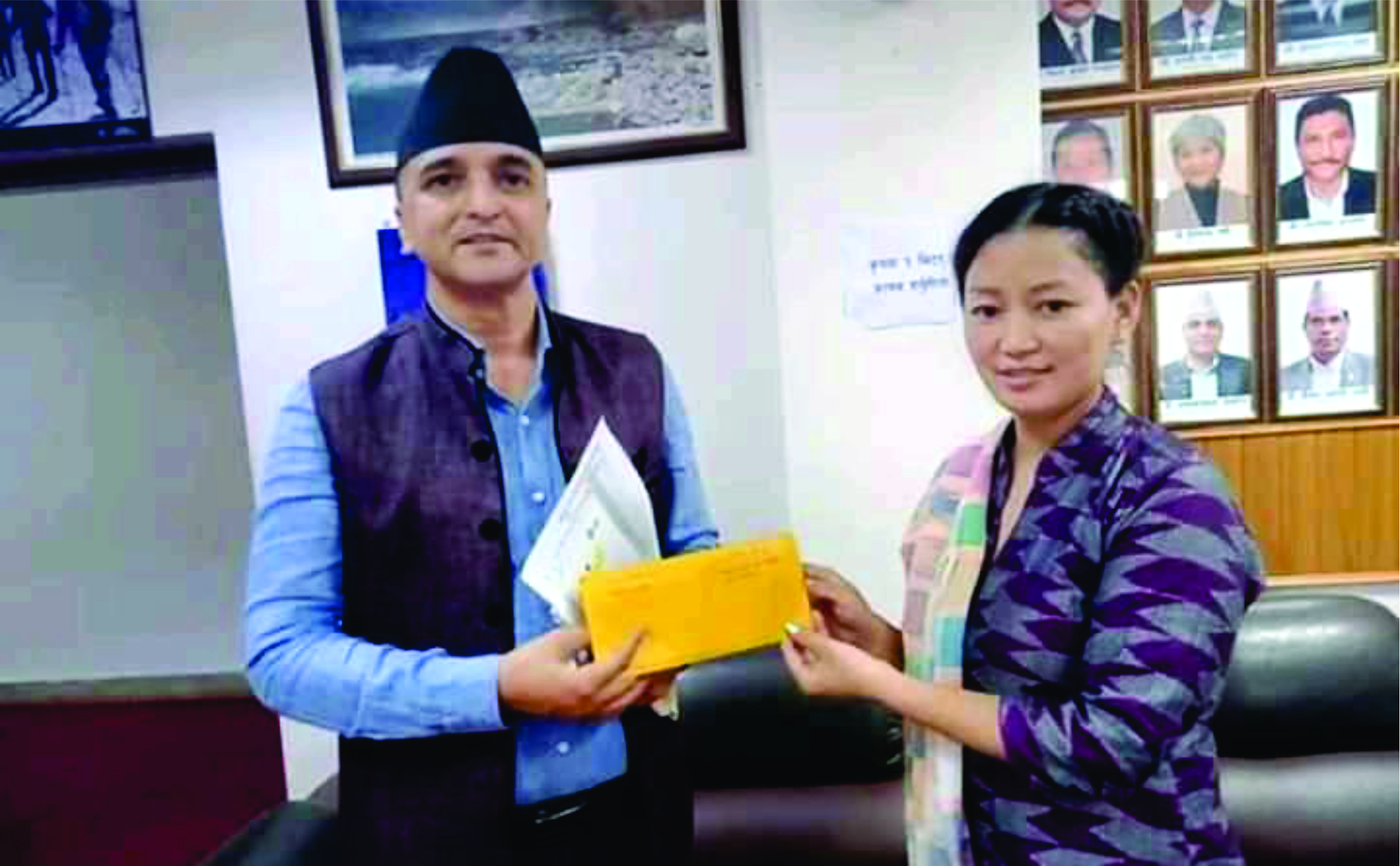लिम्बु विद्यार्थी मञ्चद्धारा पर्यटन मन्त्रालयमार्फत नेपाल सरकारलाई ध्यानाकर्षण पत्र