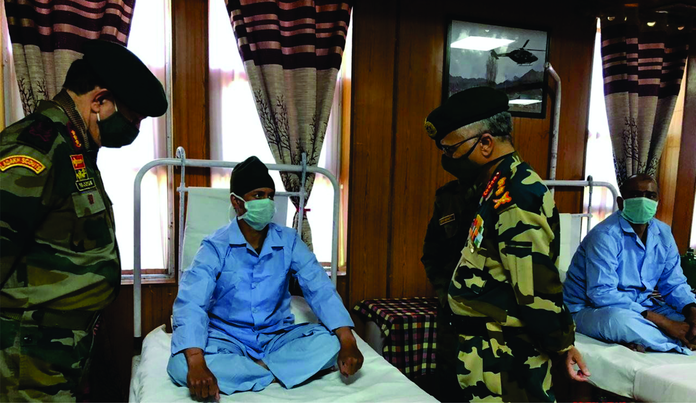 भारतीय सेना प्रमुख नरभाने लद्दाख भ्रमणमा