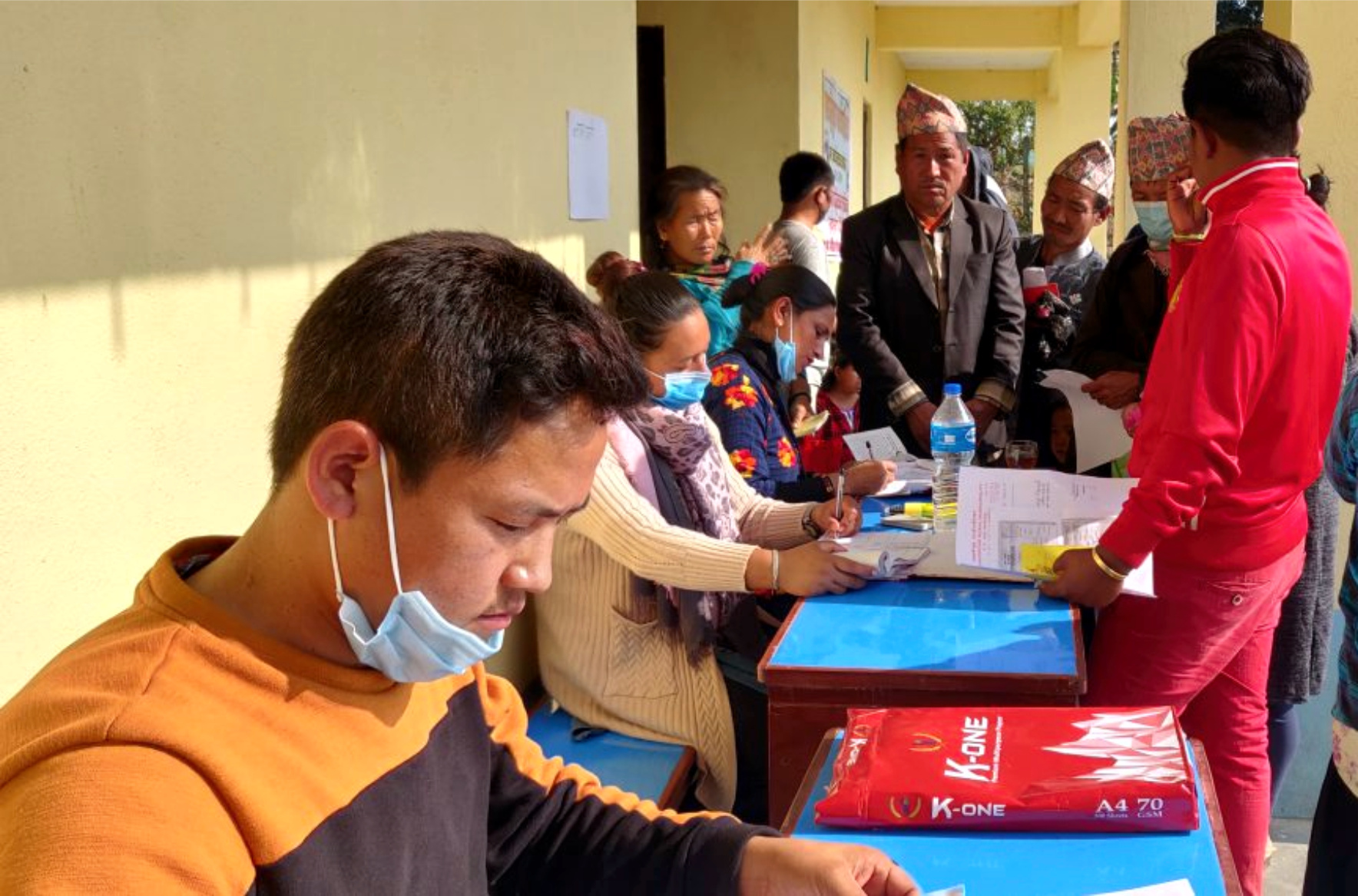 इलामको माङसेबुङ गाउँपालिकाद्धारा अपाङ्गता परिचयपत्र वितरण