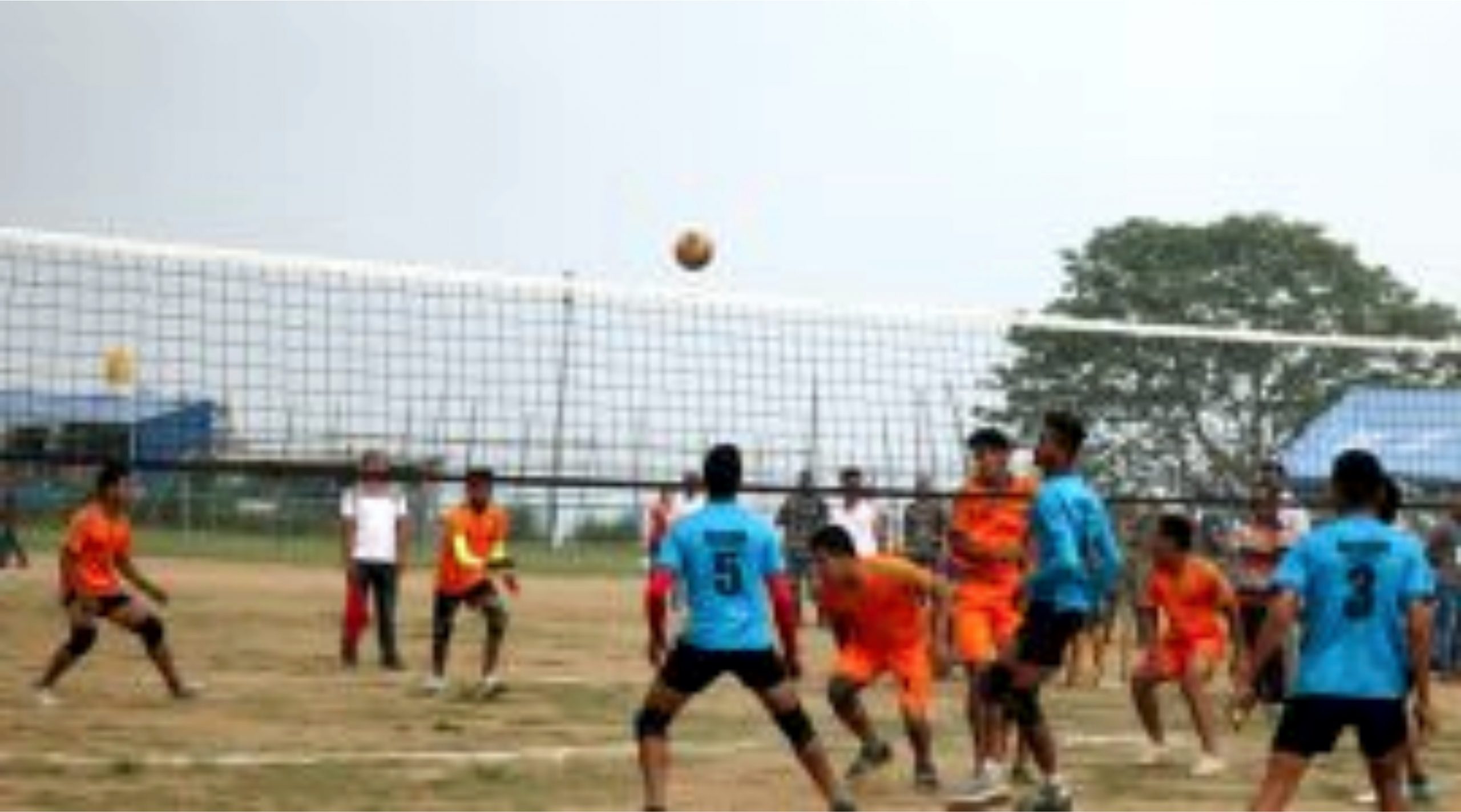इलाममा भलिवल प्रतियोगिता हुदैं