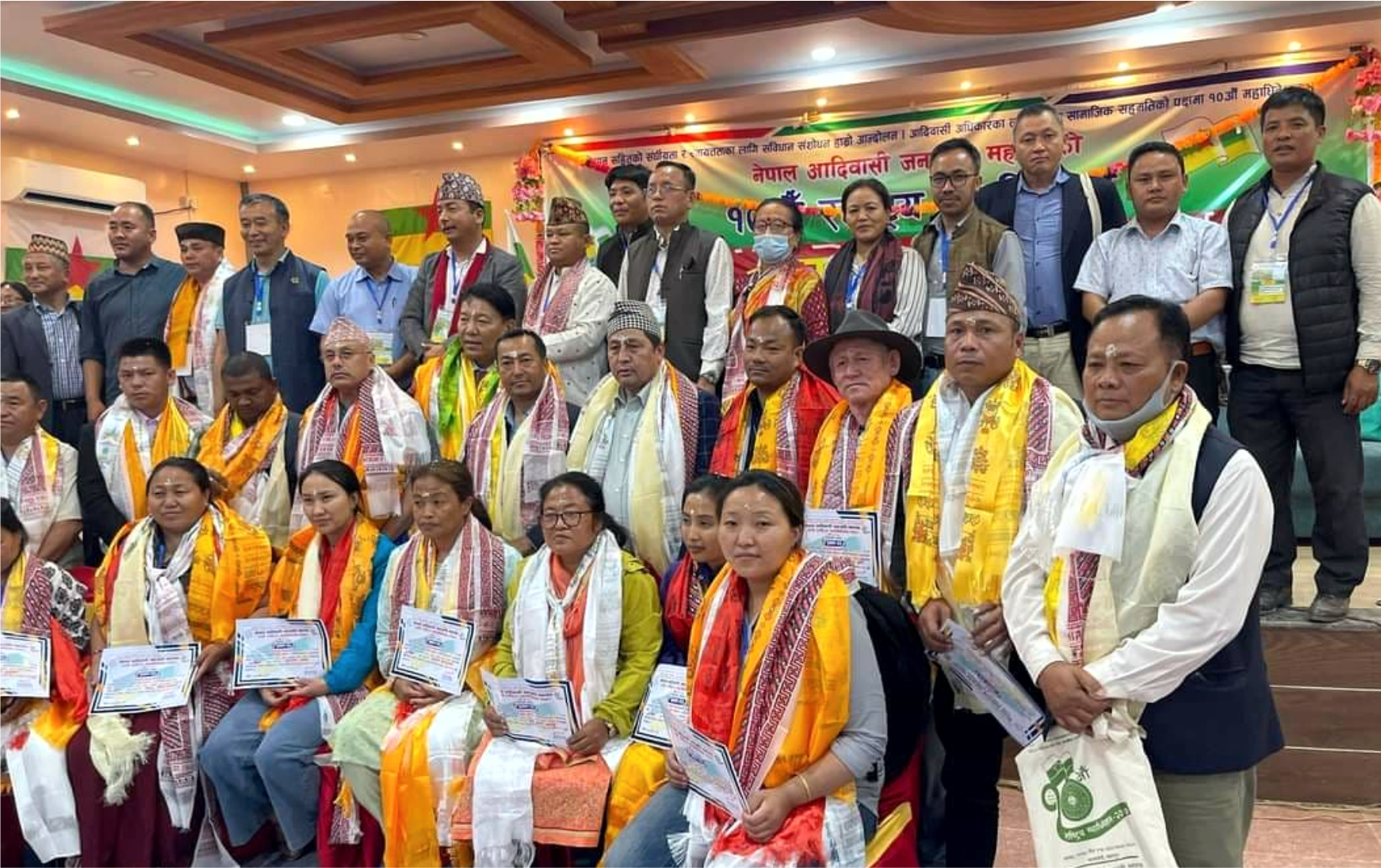 नेपाल आदिवासी जनजाति महासंघको अध्यक्षमा ग्याल्जे शेर्पा निर्वाचित