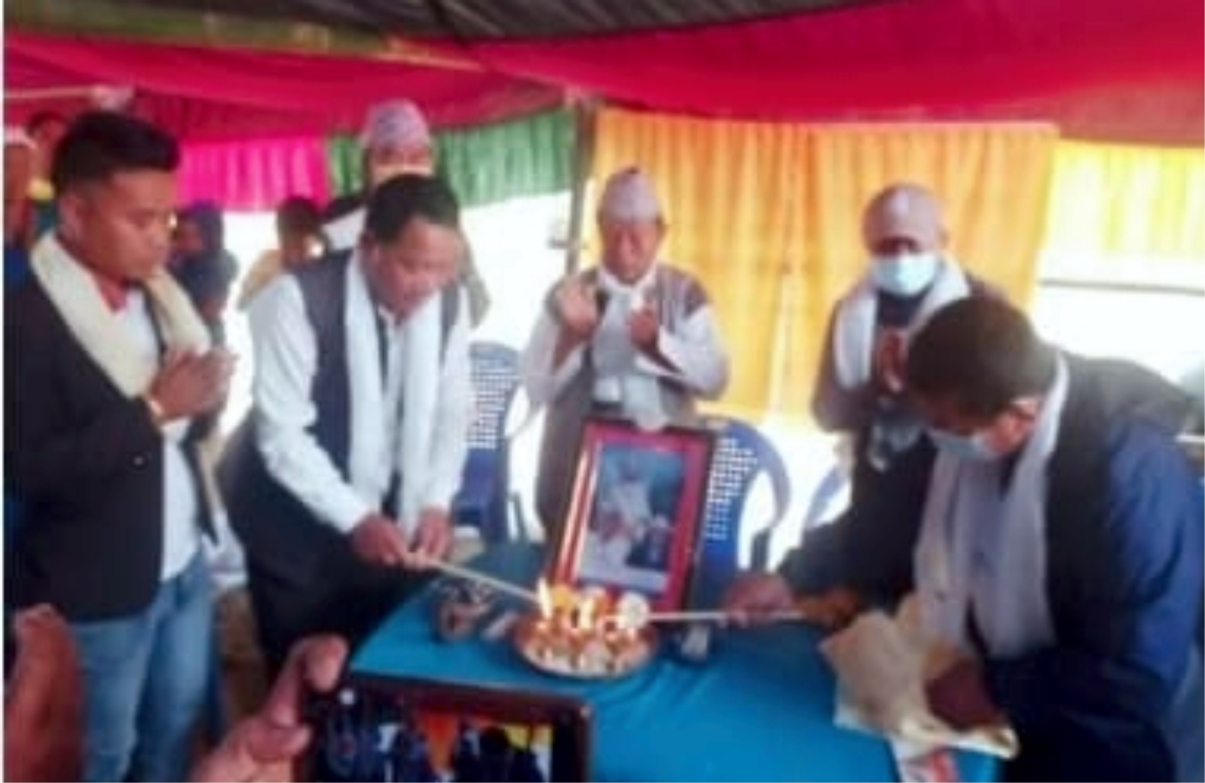 मोरङको पथरी शनिश्चरेमा किरात मुन्धुम निसामहिम उद्घाटन