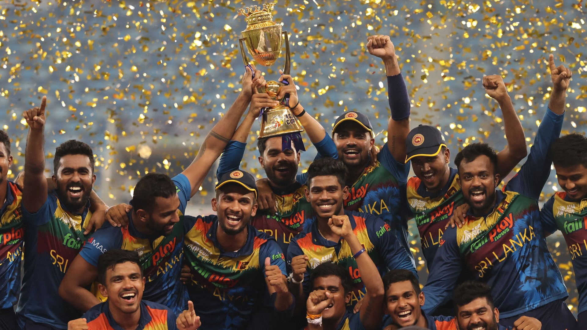 एसिया कप क्रिकेटको उपाधि श्रीलंकालाई