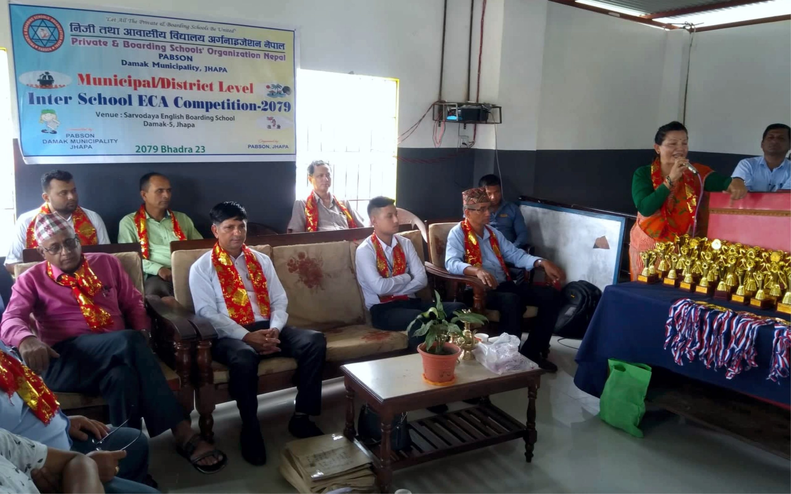 झापामा विधालय स्तरीय अतिरिक्त क्रियाकलाप प्रतियोगिता सम्पन्न