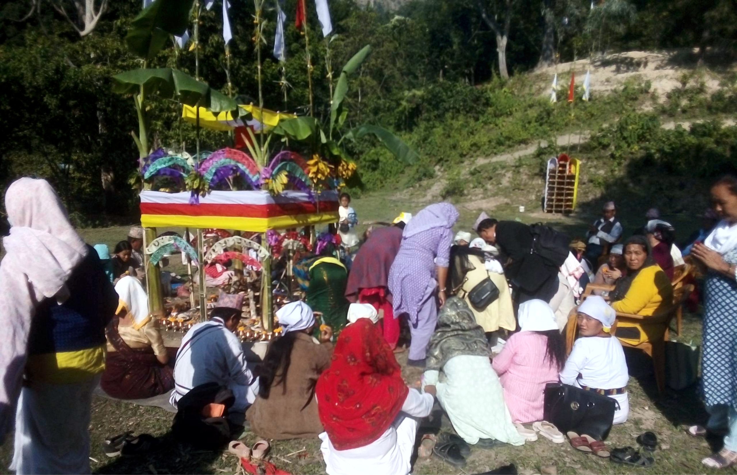 झापाको सतासीधाममा येत् नाम्धुङ लाधुङ सेमी सेवा सम्पन्न