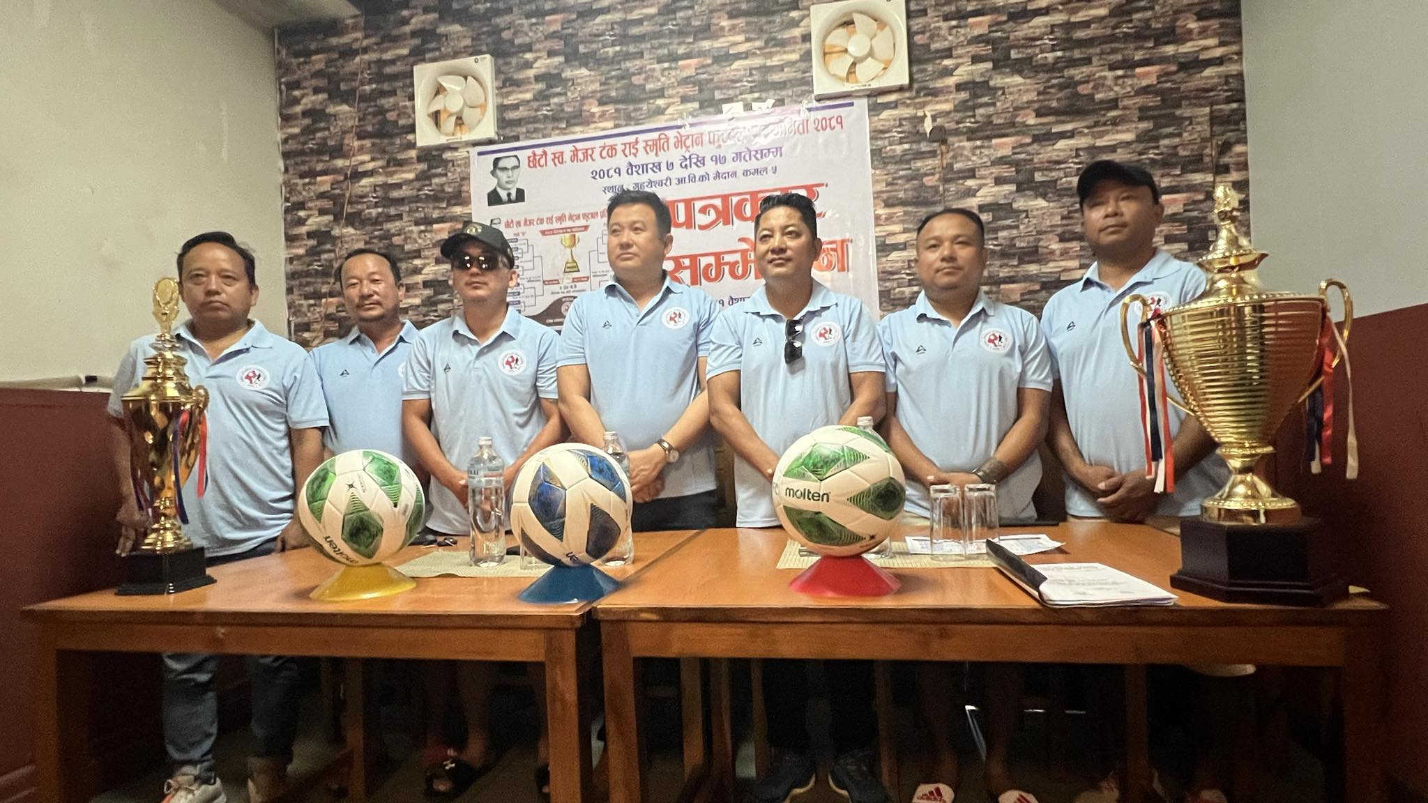 कमलमा मेजर टङ्क राई स्मृति भेट्रान कप फुटबल प्रतियोगिता हुँदै