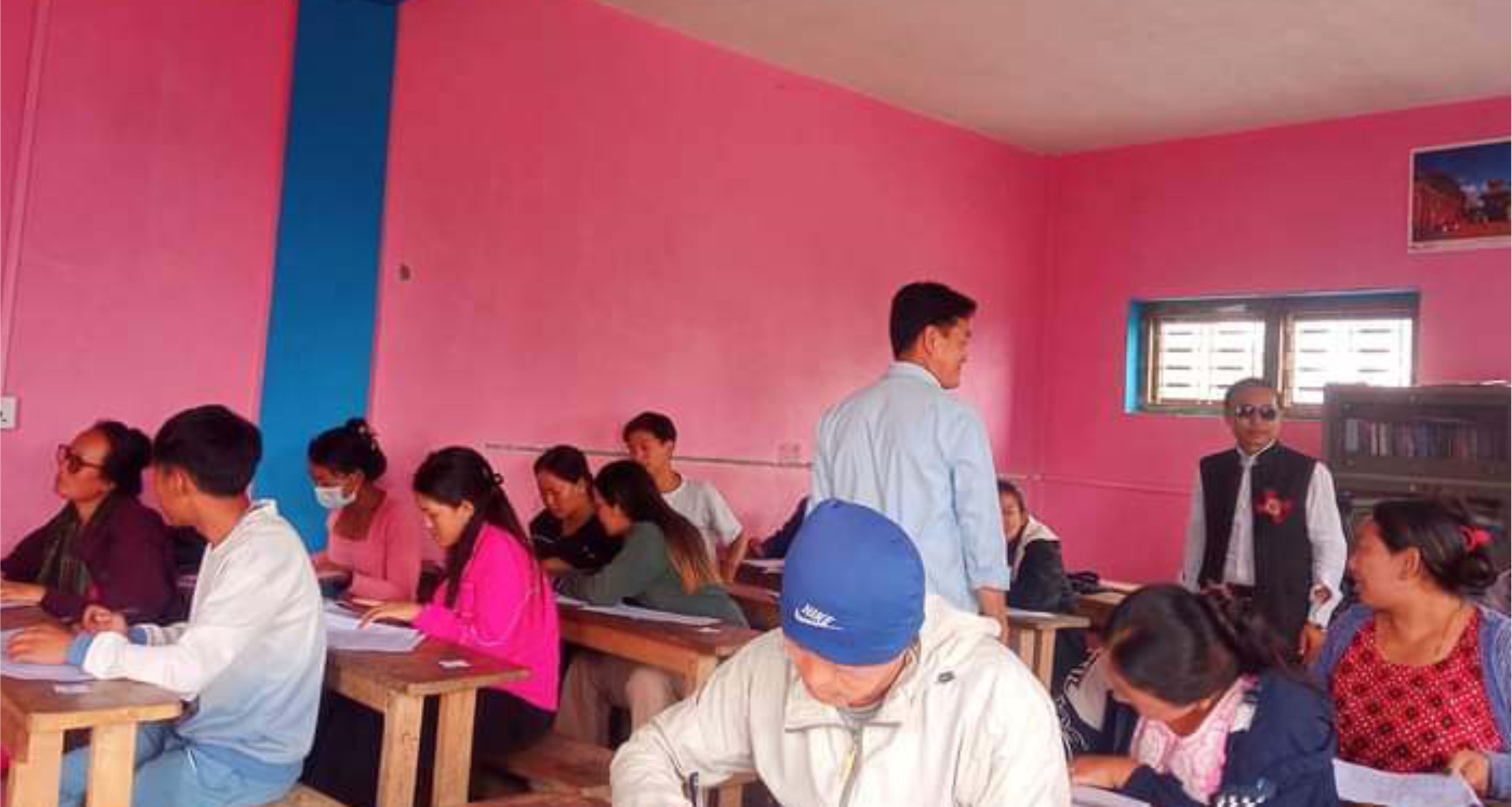 मोरङको सरस्वती माबि पाटीमा लिम्बु भाषा कक्षा १२ को परीक्षा सम्पन्न