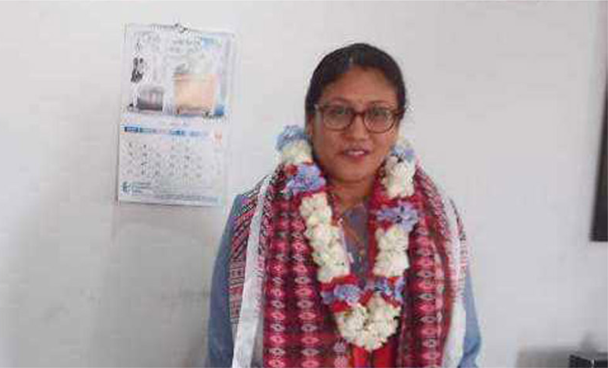 इलाममा पहिलो पटक महिला सिडिओ