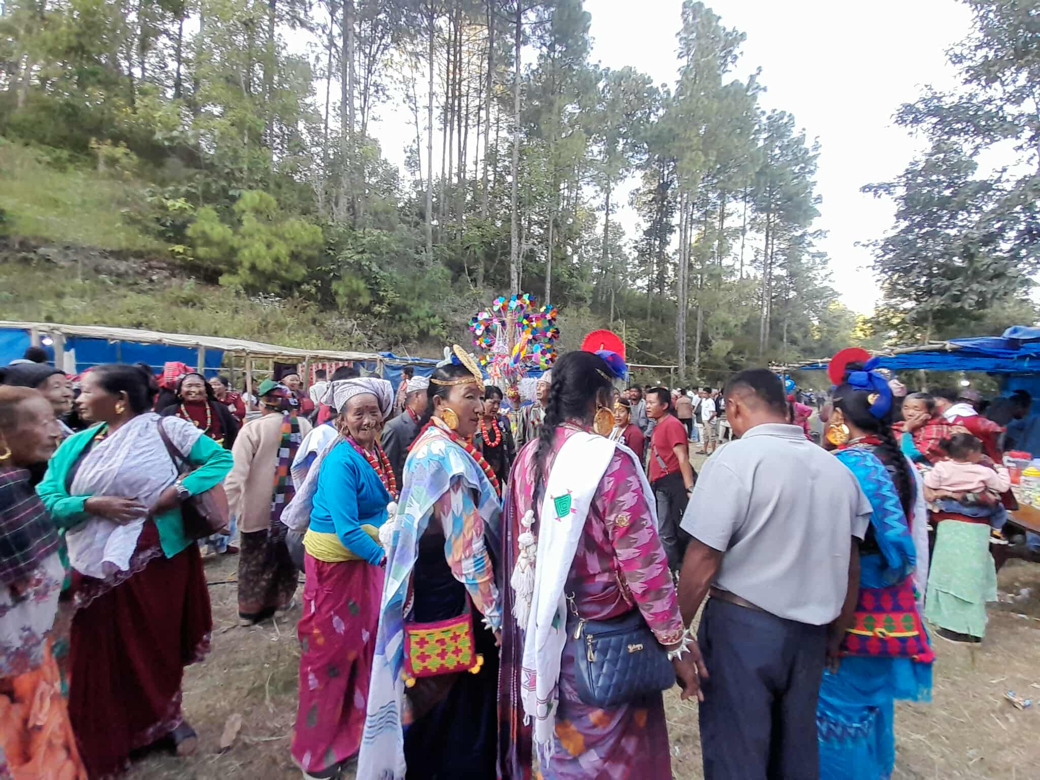 रोहटे पिङ डाडामा चतुरे मेला तथा धान नाच कार्यक्रम सम्पन्न