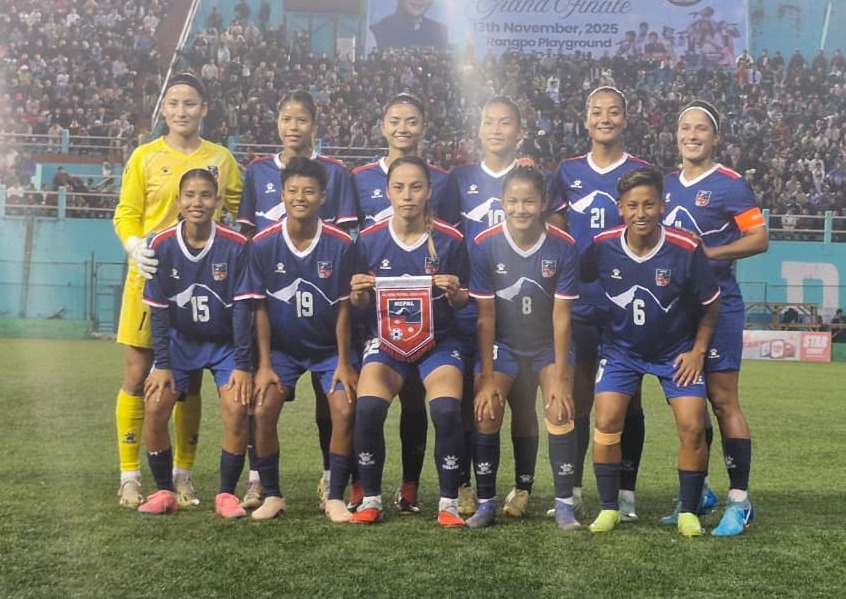 भारतविरुद्ध मैत्रीपूर्ण खेलमा नेपालको रोमाञ्चक जित