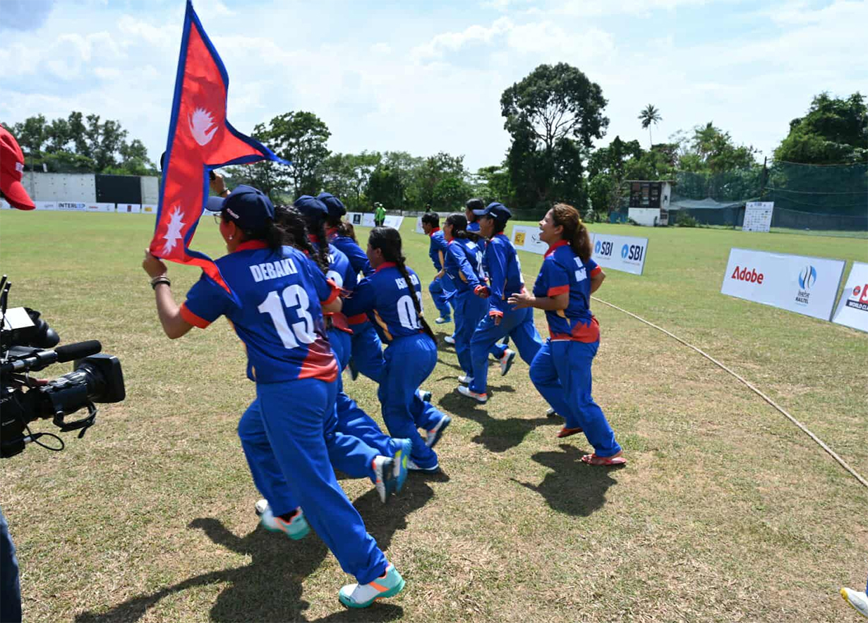 नेपाल ब्लाइन्ड महिला टी–२० विश्वकपको फाइनलमा प्रवेश