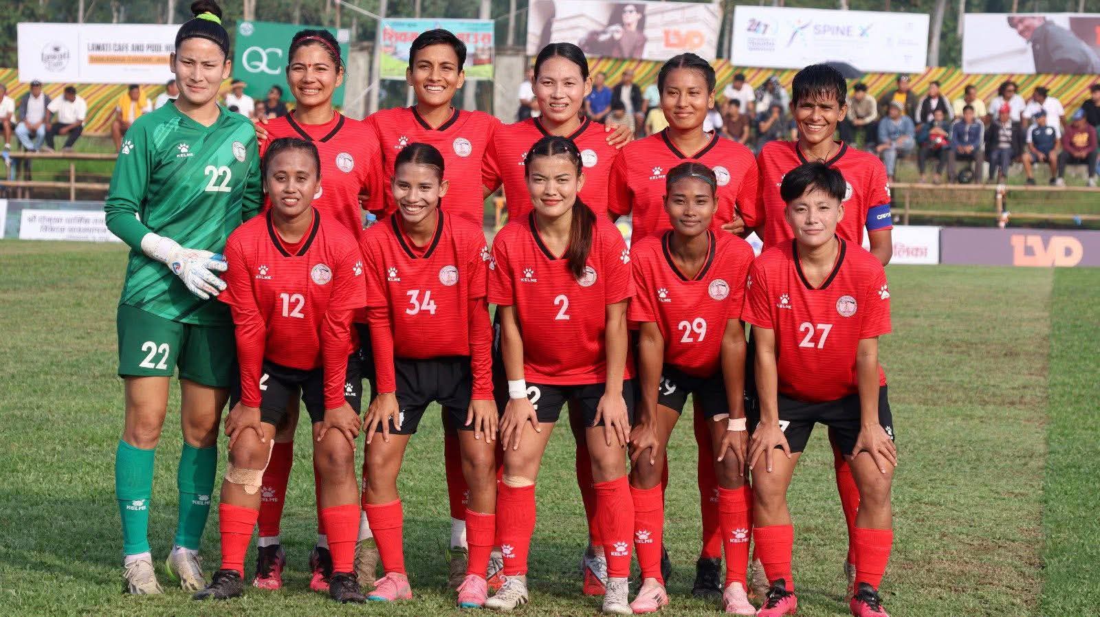 झापा महिला गोल्डकपमा पुलिसको फराकिलो जित