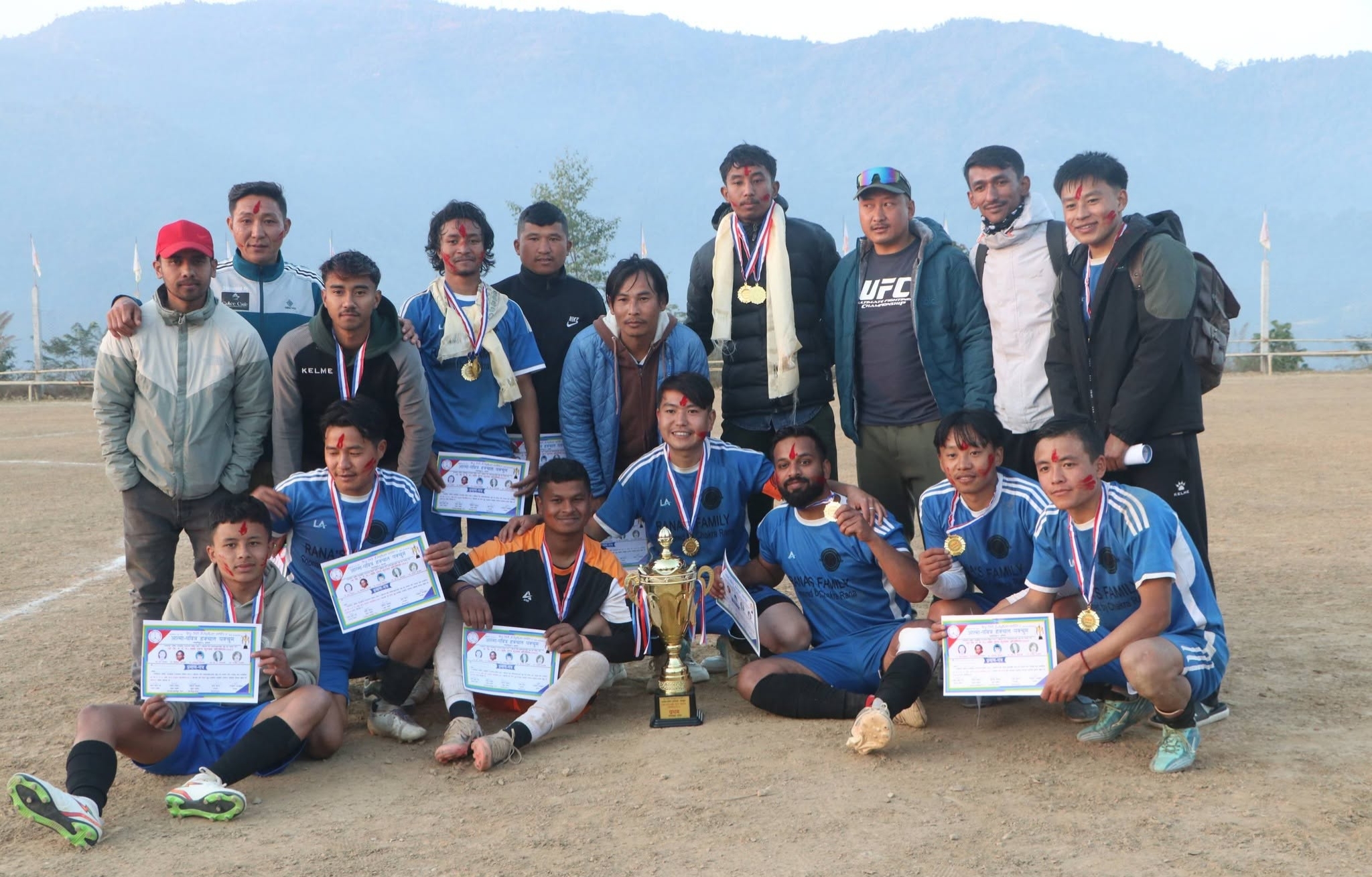 छकिनटेन स्मृति कपको उपाधि द बुद्ध बिगिनीङ रबि पान्थरले चुम्यो