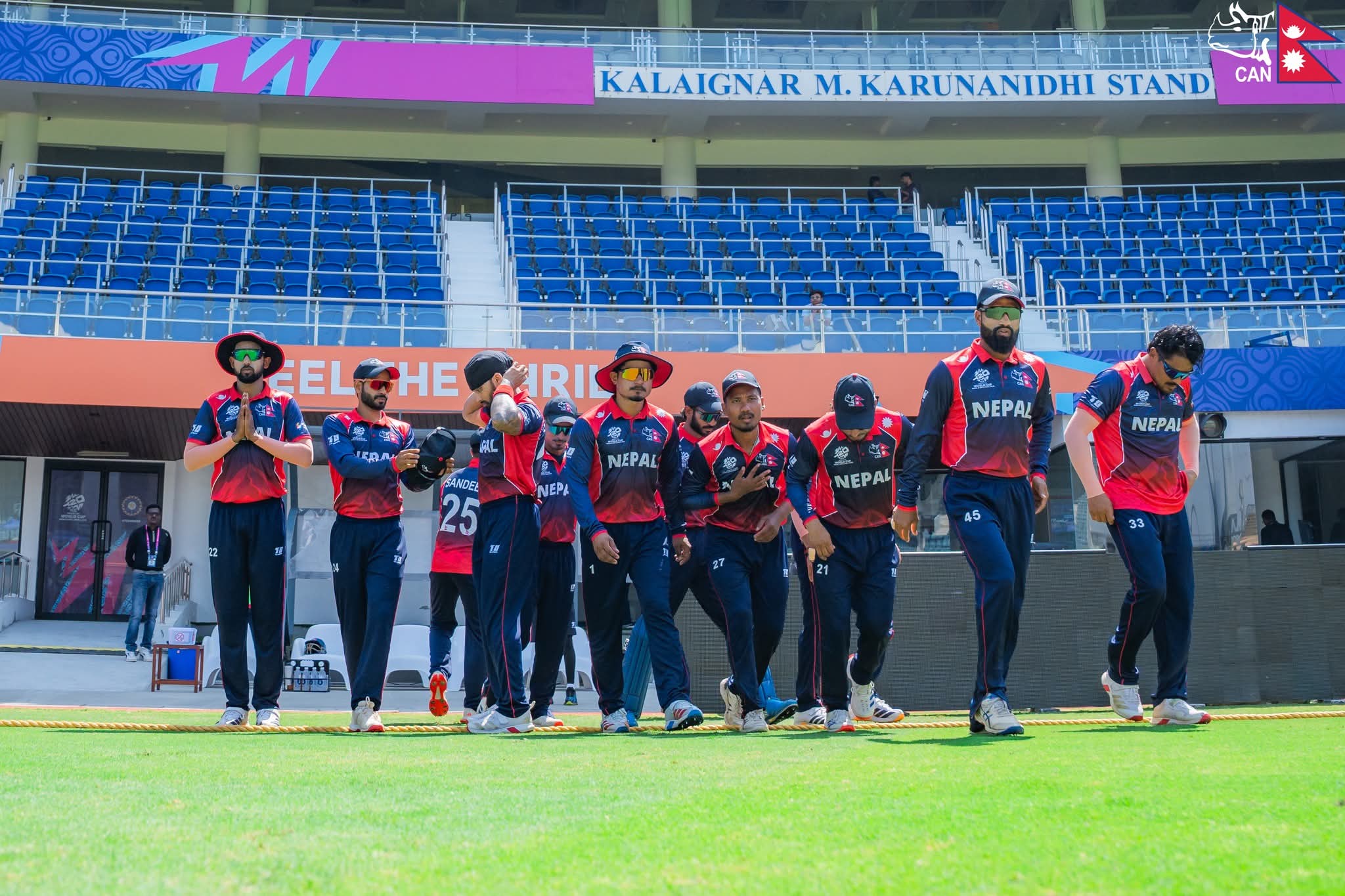 नेपाल आईसीसी टी-२० विश्वकपको पहिलो खेलमा इंग्ल्यान्डँग भिड्दै